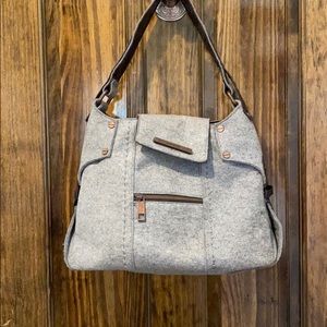 Matt and Nat wool blend purse